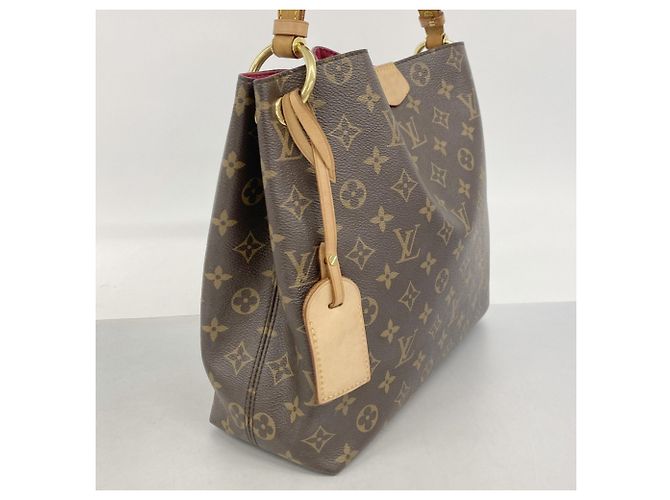 Borsa a Spalla Graceful PM Monogramma Louis Vuitton Marrone - vista 2