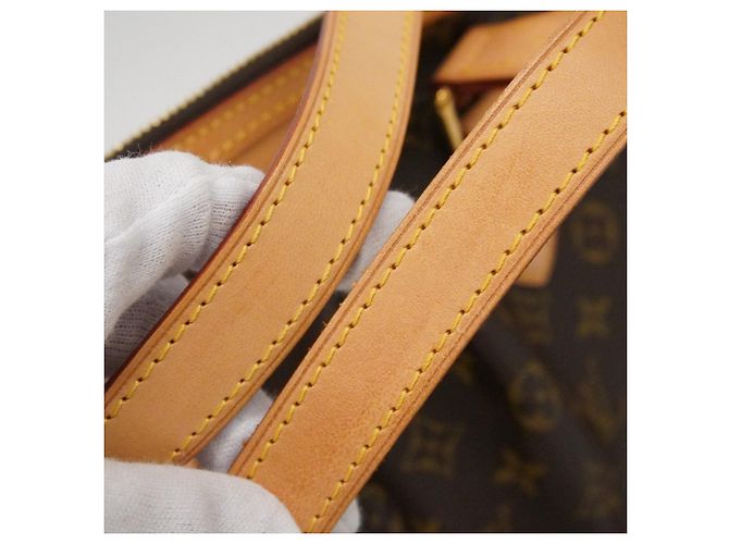 Borsa Louis Vuitton Monogram Palermo PM Marrone - vista 10