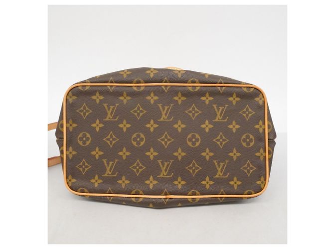Borsa Louis Vuitton Monogram Palermo PM Marrone - vista 3