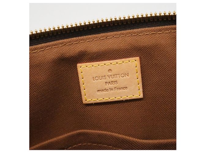 Borsa Louis Vuitton Monogram Palermo PM Marrone - vista 5