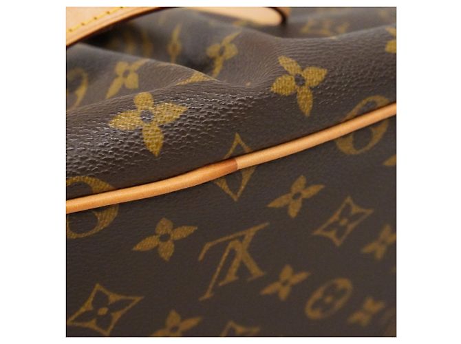 Borsa Louis Vuitton Monogram Palermo PM Marrone - vista 7