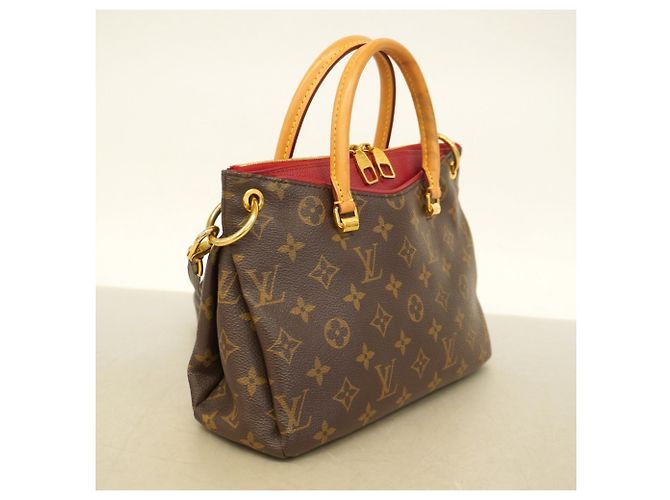 Borsa a mano Pallas BB Monogram Louis Vuitton Marrone Fuschia - vista 2
