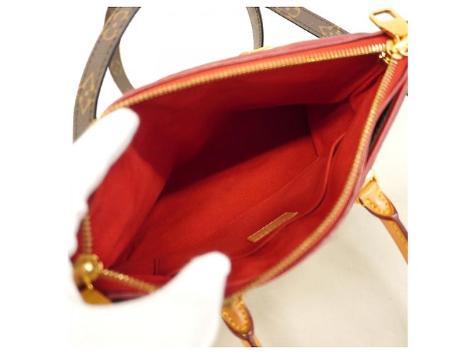 Borsa a mano Pallas BB Monogram Louis Vuitton Marrone Fuschia - vista 4