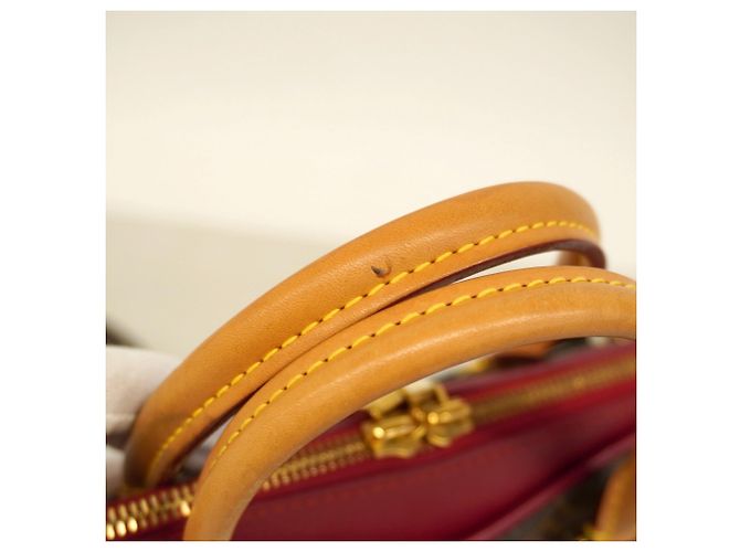 Borsa a mano Pallas BB Monogram Louis Vuitton Marrone Fuschia - vista 6