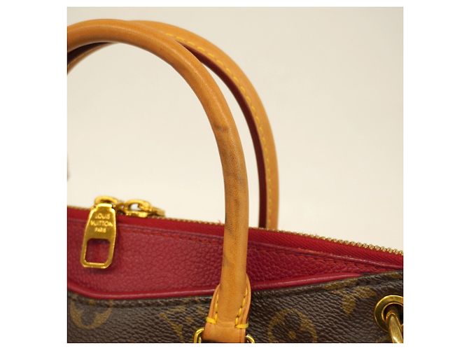 Borsa a mano Pallas BB Monogram Louis Vuitton Marrone Fuschia - vista 7