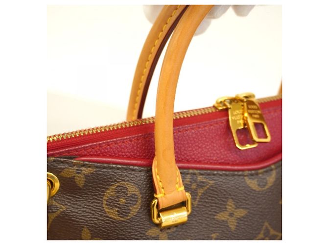 Borsa a mano Pallas BB Monogram Louis Vuitton Marrone Fuschia - vista 9