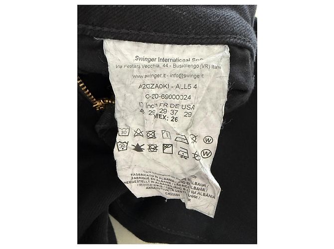 Polo Versace Nera in Cotone e Poliestere da Uomo Nero - vista 13