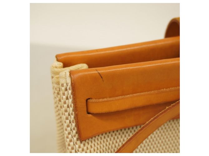 Borsa Tote Herbag Cabas MM di Hermès - vista 10