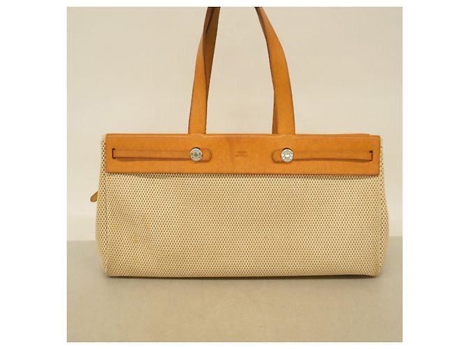 Borsa Tote Herbag Cabas MM di Hermès - vista 14