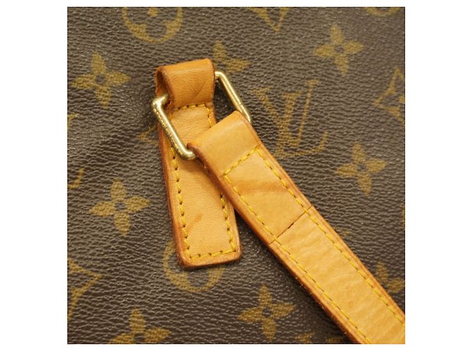Borsa Tote Cabas Mezzo Monogram di Louis Vuitton Marrone - vista 11