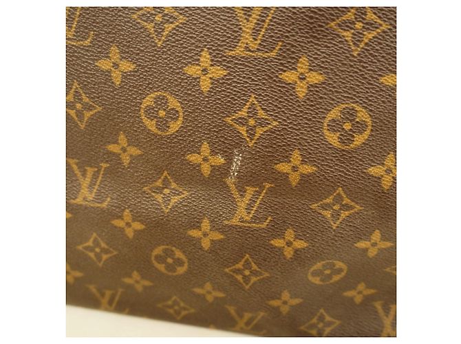 Borsa Tote Cabas Mezzo Monogram di Louis Vuitton Marrone - vista 9