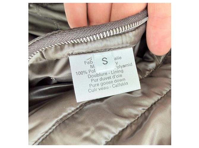 Hermès Piumino abrigo puffer marrón Castaño - vista 12