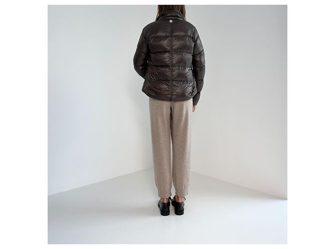 Hermès Piumino abrigo puffer marrón Castaño - vista 13