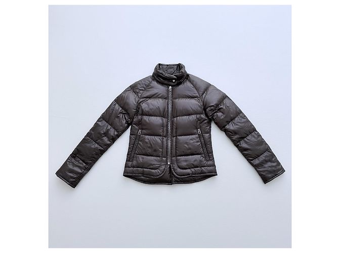 Hermès Piumino abrigo puffer marrón Castaño - vista 2