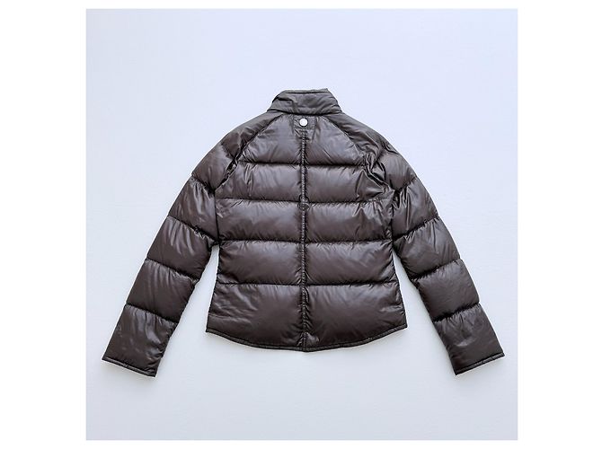 Hermès Piumino abrigo puffer marrón Castaño - vista 6