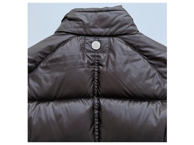 Hermès Piumino abrigo puffer marrón Castaño - vista 9