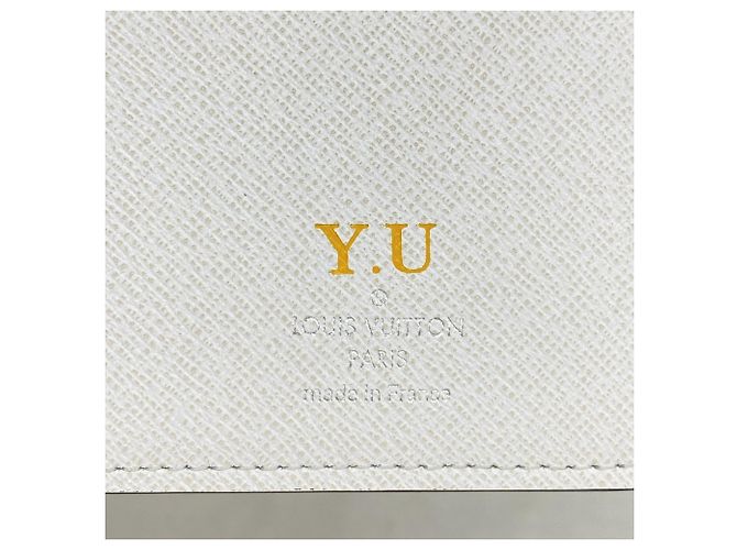 Portafoglio Lungo Brazza Taigarama di Louis Vuitton Bianco - vista 4