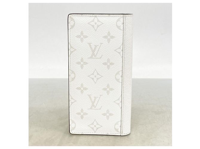 Portafoglio Lungo Brazza Taigarama di Louis Vuitton Bianco - vista 5