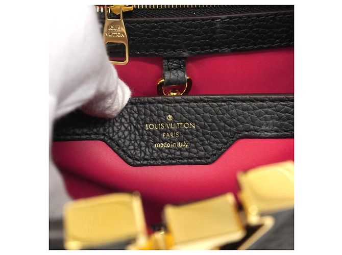 Borsa Capucines BB Louis Vuitton Nero - vista 5