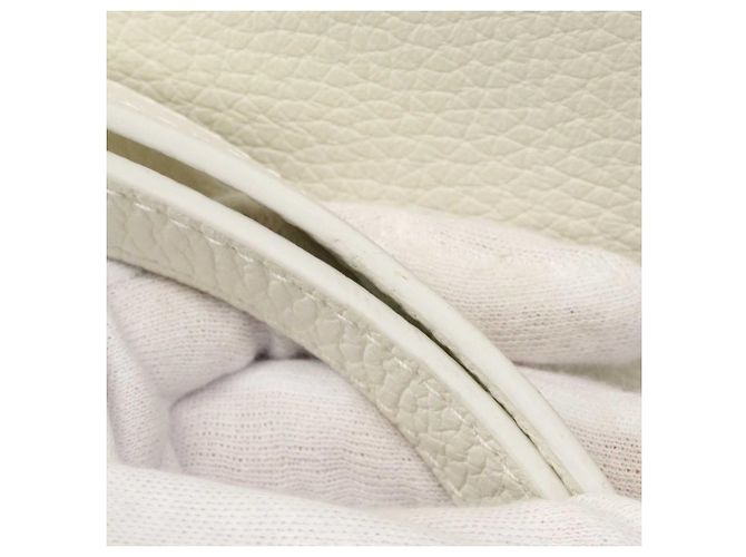 Borsa Capucines BB Louis Vuitton Bianco - vista 13