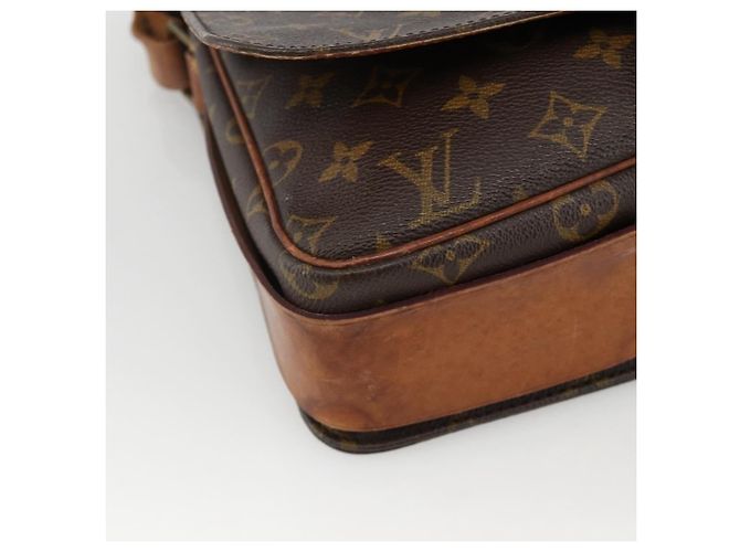 LOUIS VUITTON Borsa a Spalla Monogram Cartouchiere GM M51252 LV Auth ka3841 Monogramma - vista 15