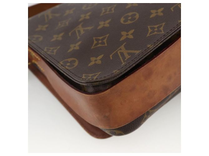 LOUIS VUITTON Borsa a Spalla Monogram Cartouchiere GM M51252 LV Auth ka3841 Monogramma - vista 17