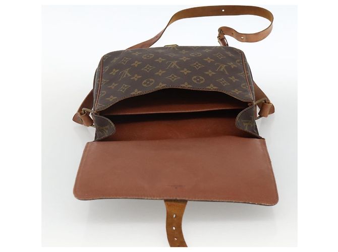 LOUIS VUITTON Borsa a Spalla Monogram Cartouchiere GM M51252 LV Auth ka3841 Monogramma - vista 18