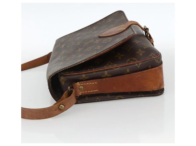 LOUIS VUITTON Borsa a Spalla Monogram Cartouchiere GM M51252 LV Auth ka3841 Monogramma - vista 3