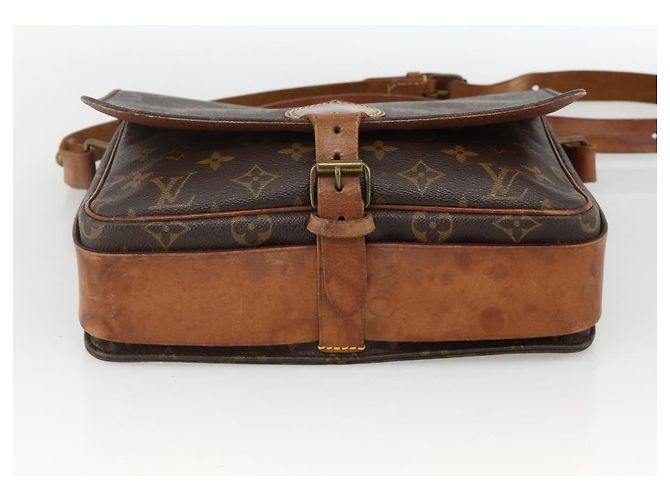 LOUIS VUITTON Borsa a Spalla Monogram Cartouchiere GM M51252 LV Auth ka3841 Monogramma - vista 5