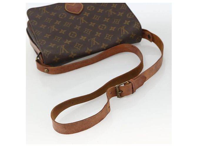 LOUIS VUITTON Borsa a Spalla Monogram Cartouchiere GM M51252 LV Auth ka3841 Monogramma - vista 7