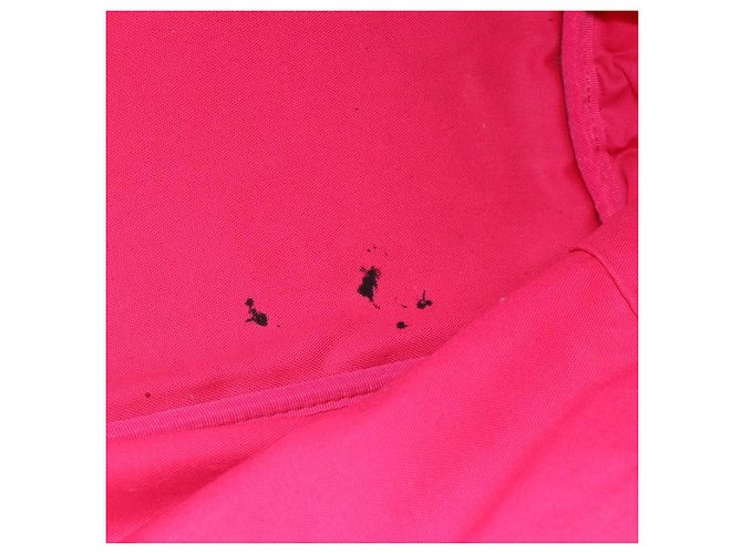 Autre Marque CB CHECK TASCHEN AUS CANVAS UND LEDER BLUE LABEL CRESTBRIDGE 2-WAY ROSA GOLD Auth 174708A Pink Golden - Ansicht 12