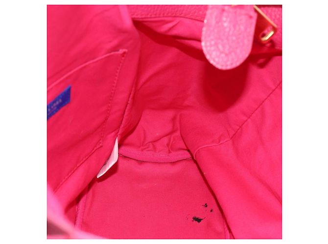 Autre Marque CB CHECK TASCHEN AUS CANVAS UND LEDER BLUE LABEL CRESTBRIDGE 2-WAY ROSA GOLD Auth 174708A Pink Golden - Ansicht 23