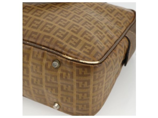 Fendi Borsa a mano in tela Zucchino beige Auth ka3802 - vista 15