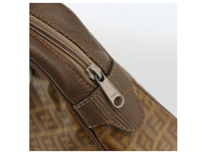Fendi Borsa a mano in tela Zucchino beige Auth ka3802 - vista 17