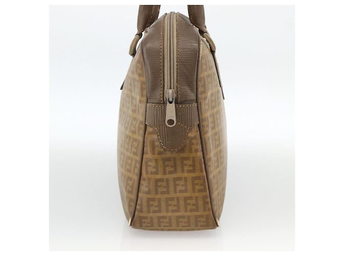 Fendi Borsa a mano in tela Zucchino beige Auth ka3802 - vista 3