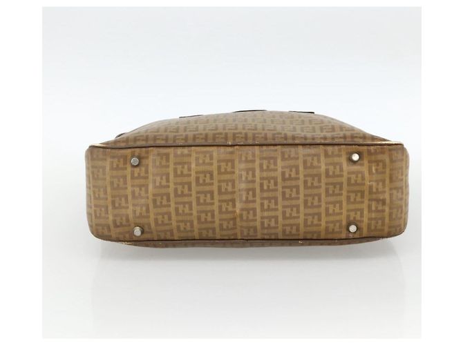 Fendi Borsa a mano in tela Zucchino beige Auth ka3802 - vista 5