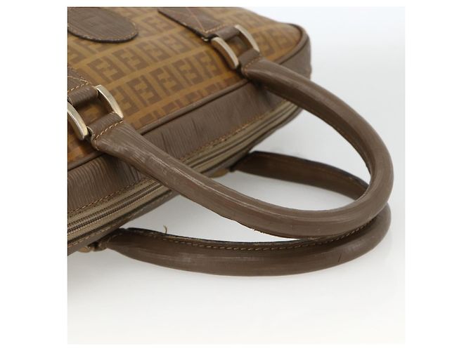 Fendi Borsa a mano in tela Zucchino beige Auth ka3802 - vista 7