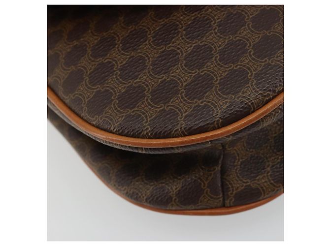 Céline Borsa a mano in tela Macadam Star Ball CELINE marrone oro Auth YKZ830A D'oro - vista 15