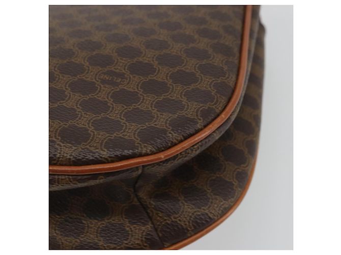 Céline Borsa a mano in tela Macadam Star Ball CELINE marrone oro Auth YKZ830A D'oro - vista 16