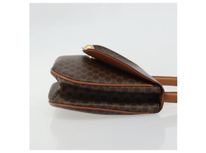 Céline Borsa a mano in tela Macadam Star Ball CELINE marrone oro Auth YKZ830A D'oro - vista 3