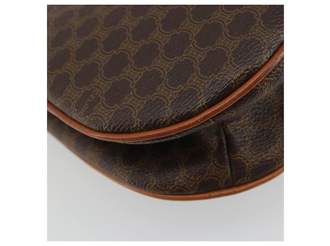 Céline Borsa a mano in tela Macadam Star Ball CELINE marrone oro Auth YKZ830A D'oro - vista 9