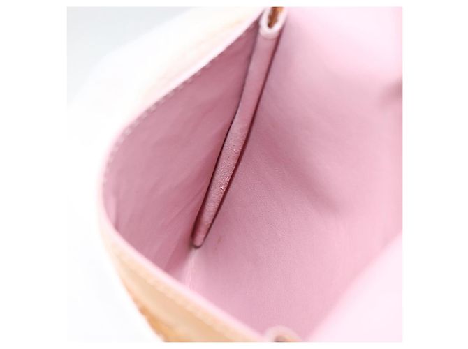 LOUIS VUITTON Borsa a Spalla Kenmare Monogram Vernis Rosa Marshmallow Auth 174647 - vista 19