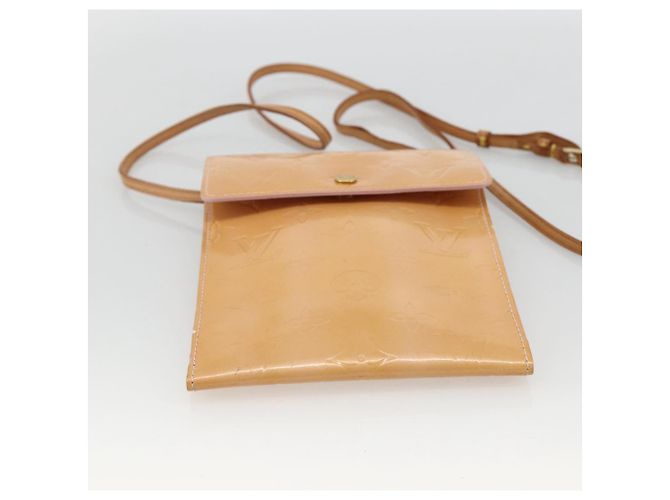 LOUIS VUITTON Borsa a Spalla Kenmare Monogram Vernis Rosa Marshmallow Auth 174647 - vista 5