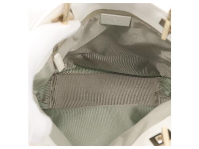 GUCCI GG Canvas Tote Bag Hellblau Gold 002 1099 Auth YKZ1032 - Ansicht 11