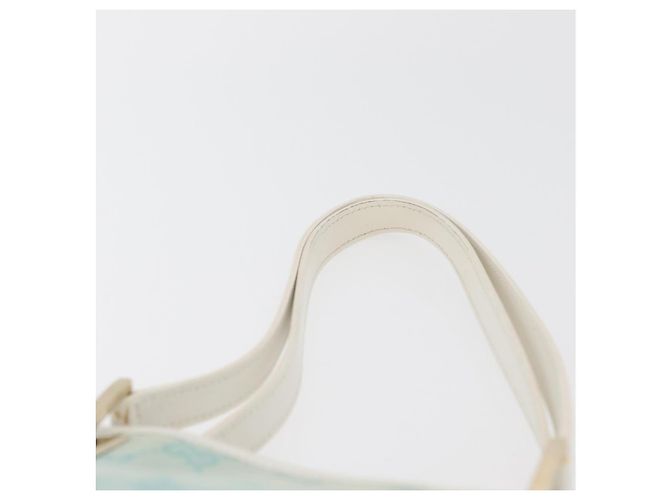 GUCCI GG Canvas Tote Bag Hellblau Gold 002 1099 Auth YKZ1032 - Ansicht 14