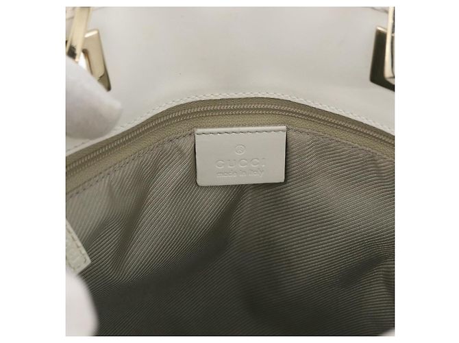 GUCCI GG Canvas Tote Bag Hellblau Gold 002 1099 Auth YKZ1032 - Ansicht 18
