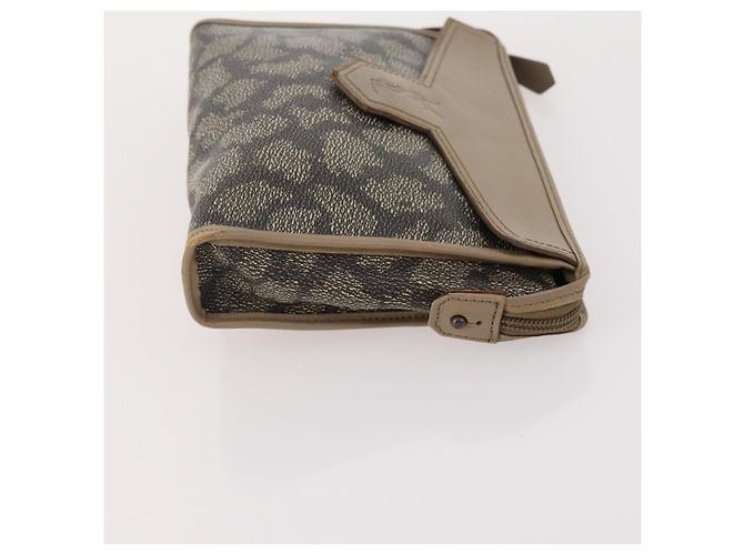 Borsa a mano in pelle Burberrys Saint Laurent 2 pezzi marrone beige Auth 166798 - vista 12