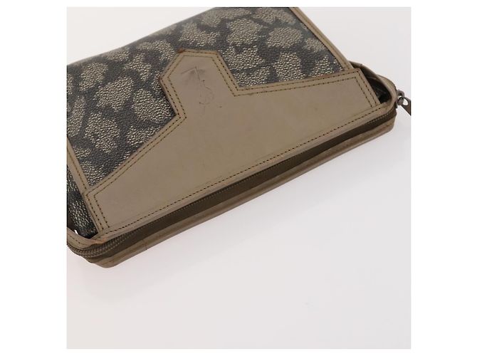 Borsa a mano in pelle Burberrys Saint Laurent 2 pezzi marrone beige Auth 166798 - vista 13