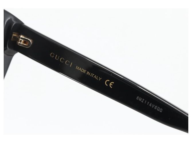 GUCCI Sonnenbrille aus Kunststoff schwarz Auth bs34418 - Ansicht 10
