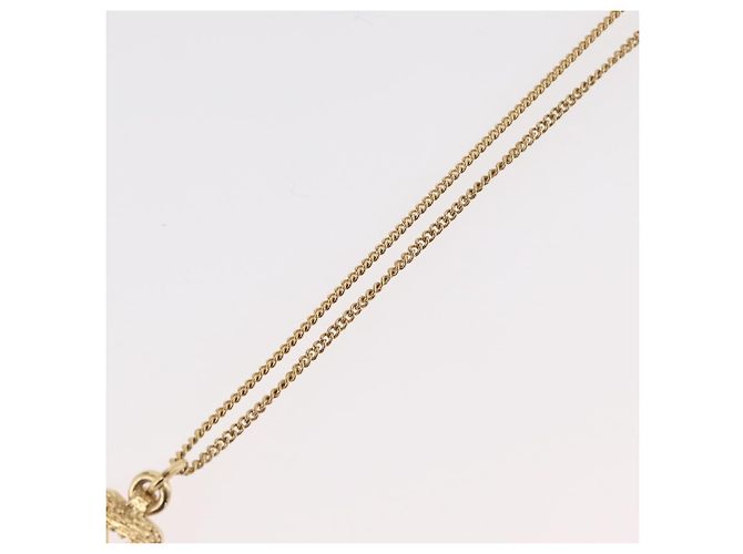 Collana Christian Dior metallo Due set Oro Auth ka3709 D'oro - vista 10